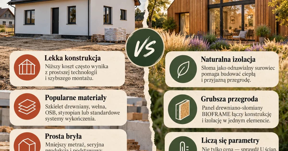 Dom za 350 tys. zł pod klucz – z czego jest zbudowany?